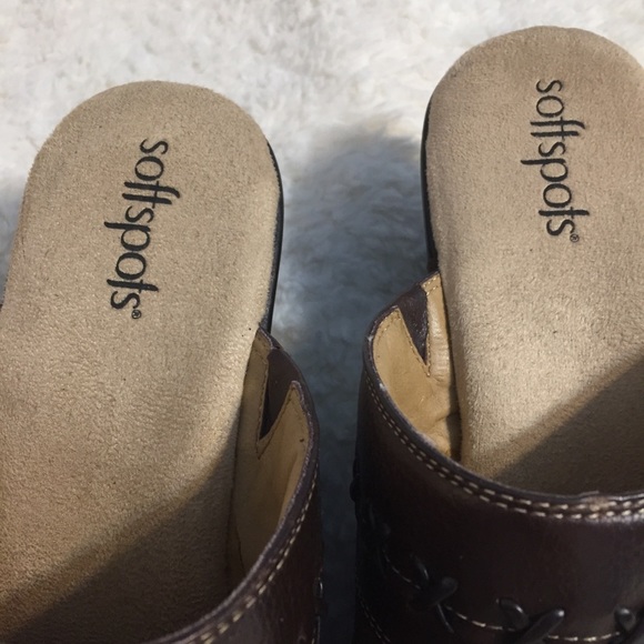 Softspot Suede Clogs/Mules - Picture 3 of 4